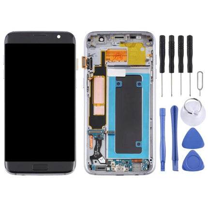 Replace Your Samsung Galaxy S7 Edge Screen for Daily Communication - replacement LCD digitizer frame assembly with tools