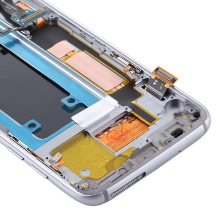 Replace Your Samsung Galaxy S7 Edge Screen for Daily Communication — replacement LCD, digitizer and frame assembly shown