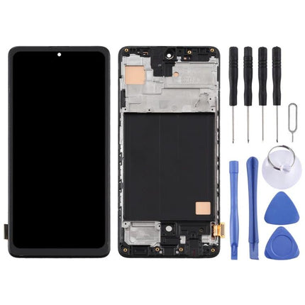Replacement Screen for Samsung Galaxy A51 Daily Use replacement display assembly with frame and repair tools for cracked or unresponsive screen