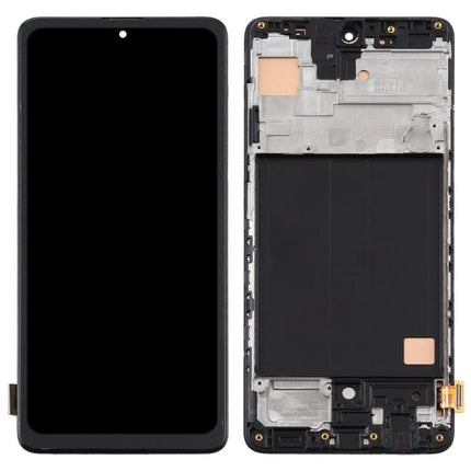 Replacement Screen for Samsung Galaxy A51 Daily Use - black front display and assembly replacement for cracked or unresponsive screen