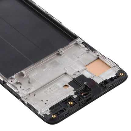 Replacement Screen for Samsung Galaxy A51 Daily Use - black replacement display assembly showing frame and connectors