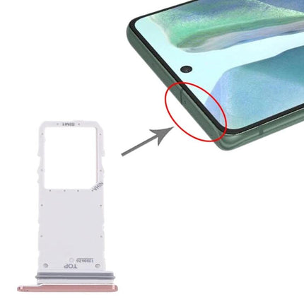 Samsung Galaxy Note20 SIM Card Tray for Daily Mobile Essentials - replacement SIM tray shown next to Note20 phone slot