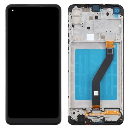 Samsung Galaxy A21 Screen Replacement for Daily Phone Use - LCD and digitizer assembly with frame for cracked or unresponsive screen