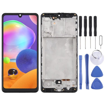 Screen Replacement for Samsung Galaxy A31 Daily Use LCD and touch digitizer assembly with repair tools kit for cracked or unresponsive display