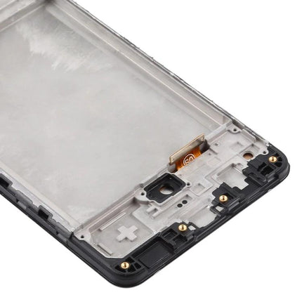 Screen Replacement for Samsung Galaxy A31 Daily Use LCD and digitizer assembly showing frame and connector for easy repair