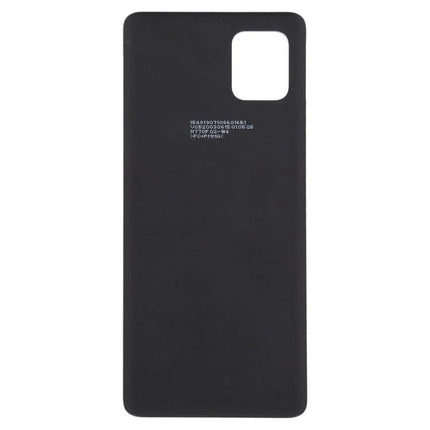 Samsung Galaxy Note10 Lite Back Cover for Everyday Phone Protection - black replacement back housing for minor scratch and dust protection