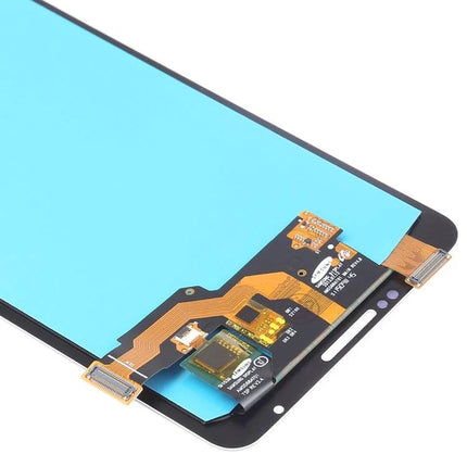 Essential Screen Replacement for Samsung Galaxy Note 3 Daily Use replacement LCD and digitizer assembly showing connectors and flex cable