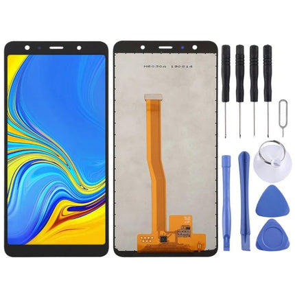 Samsung Galaxy A7 2018 Replacement Screen for Daily Communication - full front LCD assembly with tools kit for A750F/DS A750G A750FN/DS