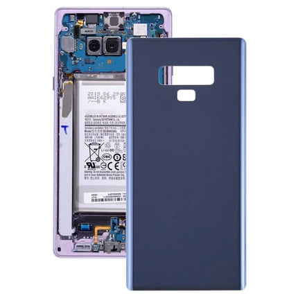 Samsung Galaxy Note9 Back Cover for Everyday Phone Protection — slim navy replacement back case showing internal phone components