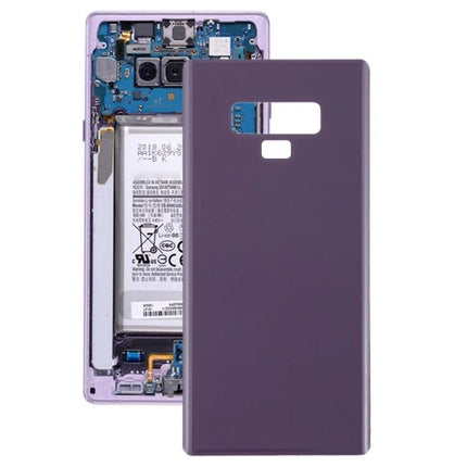 Samsung Galaxy Note9 Back Cover for Everyday Phone Protection — slim purple custom-fit back cover showing phone internals