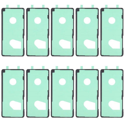 Adhesive for Samsung Galaxy Note20 Back Cover Repairs - 10-piece green adhesive seals for back cover replacement