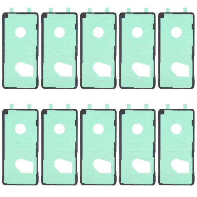 Adhesive for Samsung Galaxy Note20 Back Cover Repairs - 10-piece green adhesive seals for back cover replacement