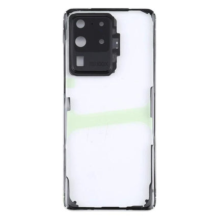 Replacement Back Cover for Samsung Galaxy S20 Ultra Daily Use - white rear housing with camera frame for SM-G988 models
