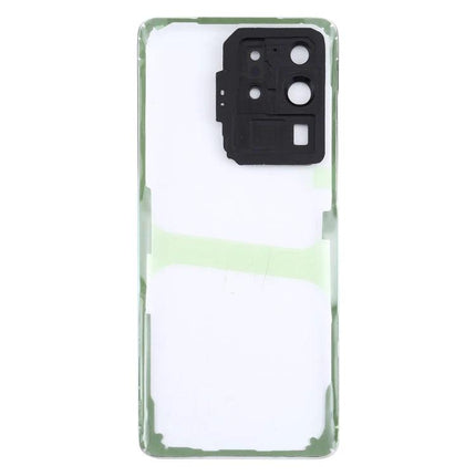 Replacement Back Cover for Samsung Galaxy S20 Ultra Daily Use - white replacement back housing with camera lens frame