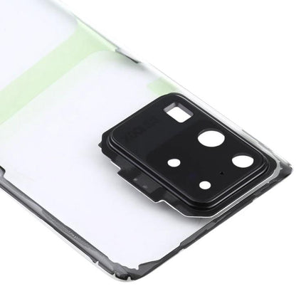 Replacement Back Cover for Samsung Galaxy S20 Ultra Daily Use black replacement rear panel with camera lens cutouts for SM-G988