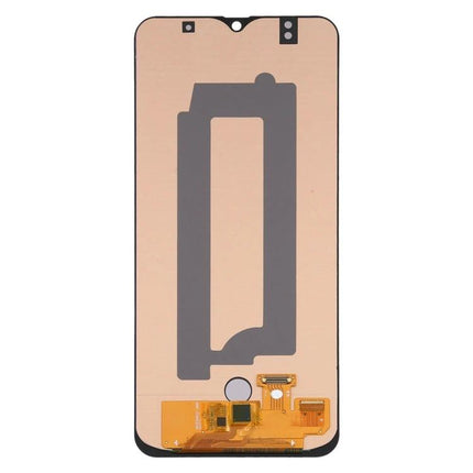 Samsung Galaxy A50 Screen for Everyday Phone Repairs replacement LCD and digitizer assembly showing flex cable and rear view
