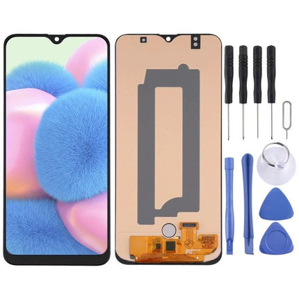 Samsung Galaxy A30s Replacement Screen for Daily Phone Use - full assembly with tools for cracked screen repair