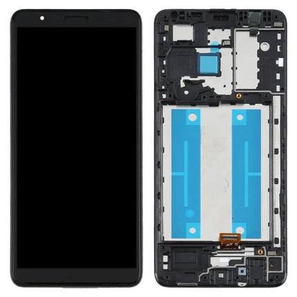 Replacement Screen for Samsung Galaxy A01 Core Daily Use - LCD display and touch digitizer assembly, black front and frame