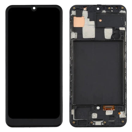 Essential Screen Replacement for Samsung Galaxy A50 Users - LCD and digitizer assembly with frame for cracked display restoration