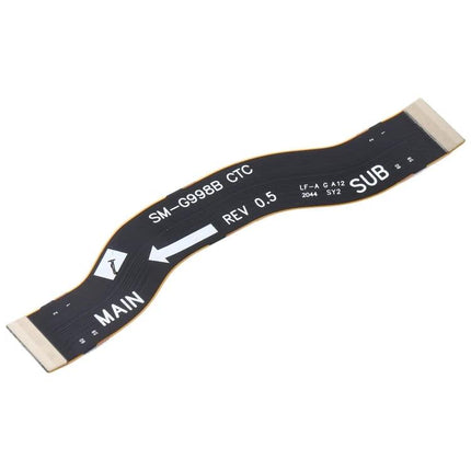 Replacement Flex Cable for Samsung Galaxy S21 Ultra Repairs - black SM-G998B main-to-sub ribbon cable for button and connection fixes