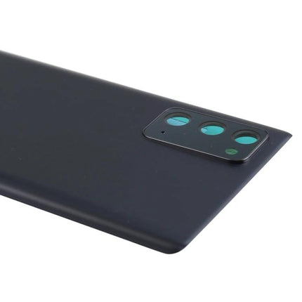 Keep Your Samsung Galaxy Note20 Safe in Daily Use back cover replacement showing black rear housing and camera cutout