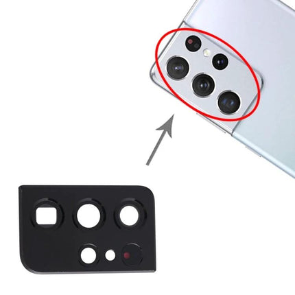 Samsung Galaxy S21 Ultra Camera Lens Cover For Everyday Use - replacement black lens cover for scratched S21 Ultra camera module