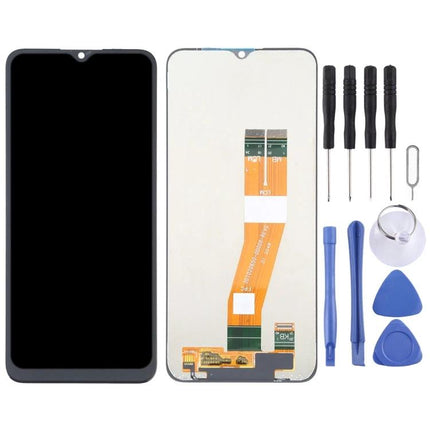 Samsung Galaxy A02s Replacement Screen for Daily Phone Use - black LCD display with tools kit for easy home repair