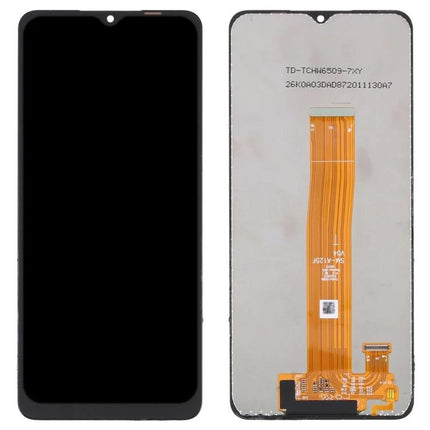 Samsung Galaxy A12 Screen Assembly for Daily Use - replacement LCD and digitizer front panel showing front and back