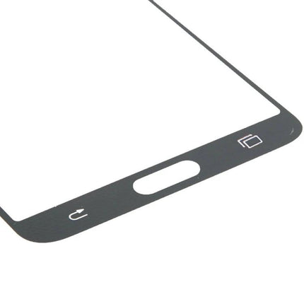 Replacement Glass Lens for Samsung Galaxy Note 4 Daily Use - black front glass bezel for cracked screen repair
