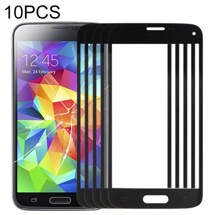 Replacement Glass for Samsung Galaxy S5 Mini Daily Repairs - black front glass panels shown with packaged set