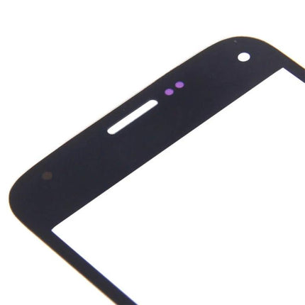 Alt Tag: Replacement Glass for Samsung Galaxy S5 Mini Daily Repairs - black front glass replacement panel for cracked screen