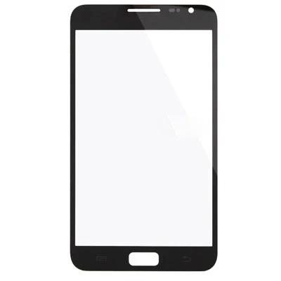 Samsung Screen Glass Replacement for Everyday Phone Use - front glass panel for Samsung Galaxy Note N7000, black bezel, DIY phone screen repair