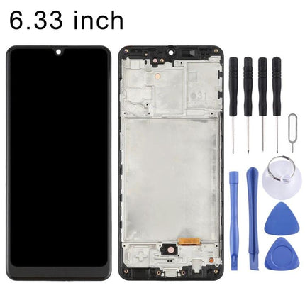 Samsung Galaxy A31 Screen Assembly for Daily Phone Use replacement OLED LCD and touch digitizer with tools kit, 6.33 inch