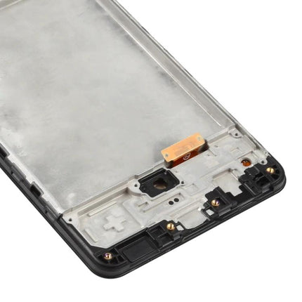 Samsung Galaxy A31 Screen Assembly for Daily Phone Use - OEM OLED LCD touch replacement showing inner frame and connector