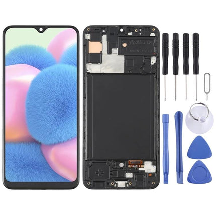 Replacement Screen for Samsung Galaxy A30S Everyday Use - LCD digitizer assembly with tools kit for quick phone repair