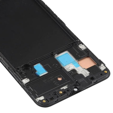Screen Assembly for Everyday Samsung Galaxy A30 Repairs OLED LCD touch replacement showing internal frame and connectors