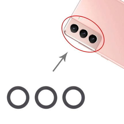 Samsung Galaxy S21 Camera Lens for Daily Phone Maintenance - replacement glass rings for triple rear camera, prevents scratches and restores photo clarity