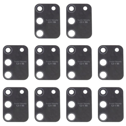 Replacement Back Camera Lens for Samsung Galaxy S10 Lite Everyday Use - pack of 10 black replacement back camera lens covers