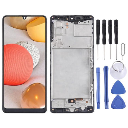 Samsung Galaxy A42 5G Screen for Daily Phone Repairs replacement display with frame and repair tools kit for at-home screen fixes
