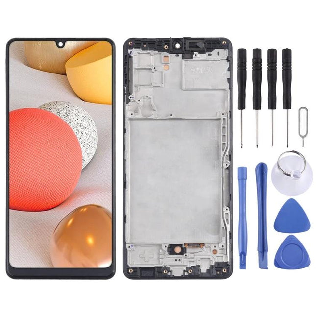 Samsung Galaxy A42 5G Screen for Daily Phone Repairs replacement display with frame and repair tools kit for at-home screen fixes