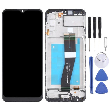 Samsung Galaxy A02s Replacement Screen for Daily Phone Use - full LCD digitizer assembly with repair tools