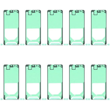 Replacement Adhesive for Samsung Galaxy S21 Ultra Home Repairs - sheet of front housing adhesive strips for DIY phone screen replacements