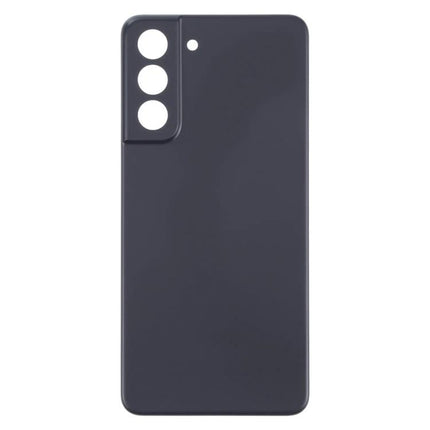 Keep Your Samsung Galaxy S21 FE Phone Safe In Daily Use - replacement black back cover housing for Galaxy S21 FE 5G, camera cutouts visible