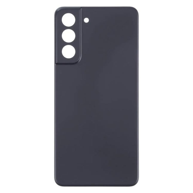 Keep Your Samsung Galaxy S21 FE Phone Safe In Daily Use - replacement black back cover housing for Galaxy S21 FE 5G, camera cutouts visible