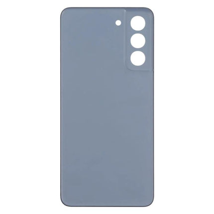 Keep Your Samsung Galaxy S21 FE Phone Safe In Daily Use - replacement back cover in matte blue protecting against cracks and scratches