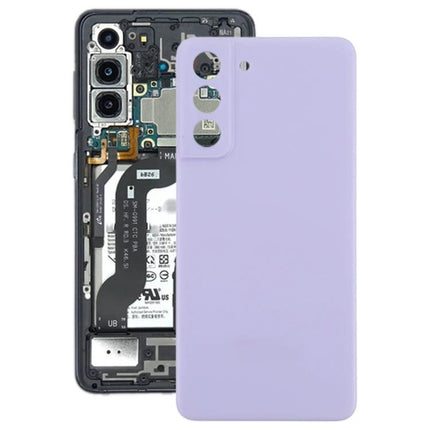 Keep Your Samsung Galaxy S21 FE Phone Safe In Daily Use back cover replacement for Samsung Galaxy S21 FE 5G, lilac protective rear housing
