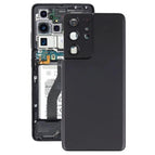 For Samsung Galaxy S21 Ultra 5G(with Camera Cover) / Black