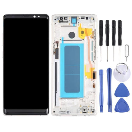 Keep Your Samsung Phone Screen Ready for Daily Tasks - Samsung Galaxy Note 8 replacement screen assembly with repair tools
