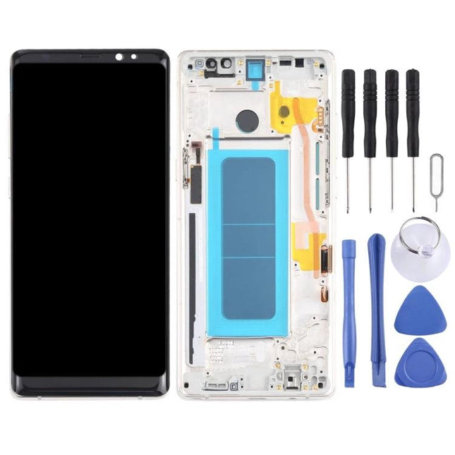 Keep Your Samsung Phone Screen Ready for Daily Tasks - Samsung Galaxy Note 8 replacement screen assembly with repair tools