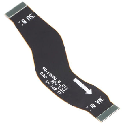 Samsung Flex Cable for Galaxy S22 Ultra Phone Repairs - replacement SM-S908B internal ribbon flex cable for charging and button fixes